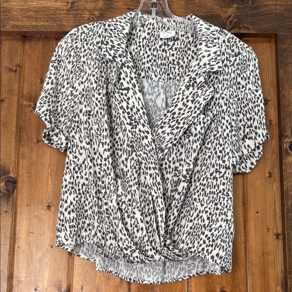 Leopard Print Women's Top